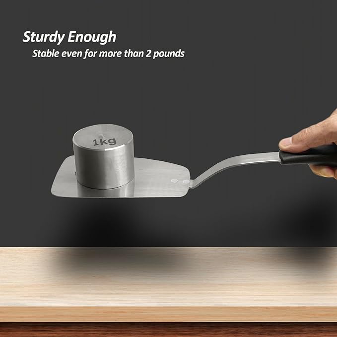 Stainless Steel Flexible Spatula Solid Turner, XiaoZu Thin Metal Spatula - Image 6