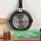 T-fal Initiatives Nonstick Stockpot 8 Quart Oven Safe 350F Cookware, Pots and - Image 4