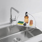 HANZENMA Triangular Sink Rack, Foldable Sink Drying mat, Heat-Resistant - Image 7