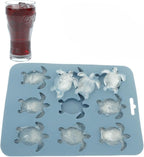 Ice Cube Mold Turtle Shaped Silicone Ice Cube Tray by Wjwumha