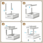 1 Pack 15.74IN-Depth Under Sink Organizer - Image 5