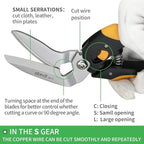 stedi 9-Inch Scissor Heavy Duty, All Purpose Scissors, Cardboard and Carpet - Image 5