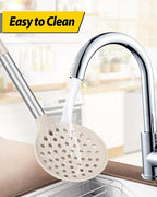 Kitchen Ladle Strainer Set of 2 Large Slotted Spoon - Image 5