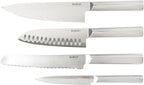 Babish 5 Piece 1.4116 German Steel Magnetic Knife Block Set Babish 5-Piece - Image 4