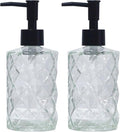 Crystal Clear Glass Soap Dispenser by YYTSGG