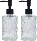 Crystal Clear Glass Soap Dispenser by YYTSGG