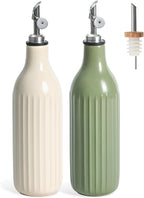 FE FUN ELEMENTS Olive Oil Dispenser Bottle, 19 oz Oil Dispenser by IntoYourHouseOntoYourTable