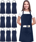 Utopia Kitchen 10 Pack Bib Apron Adjustable by UTOPIAKITCHEN