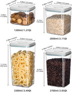 8-Piece Set of Pop Airtight Food Storage Containers - Image 6
