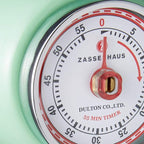 Zassenhaus Magnetic Retro Kitchen Timer, Classic Mechanical Cooking Timer - Image 3