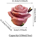 Ceramic Rose Spice Jars - Image 6