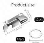 12 Pcs Military Can Opener, P38 Can Opener Military, Stainless Steel P38 Can - Image 2