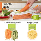 NACOLUS Cheese Grater with Container, 5 In 1 Mandoline Slicer - Image 5