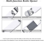 3 Pieces Magnetic Bottle Openers Can Opener Classic Beer Opener Stainless Steel - Image 2