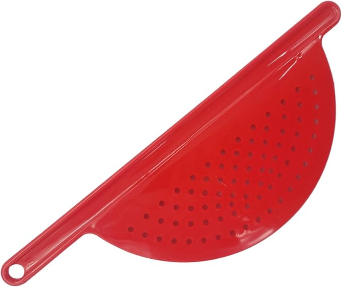 Handy Housewares Handheld Plastic Pot Drainer, Noodle & Pasta Strainer - Image 2
