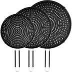 Splatter Screen for Frying Pan, Silicone Grease Splatter Guard, Heat-Resistant by PLACHIDAY