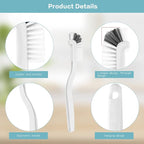 8 Pcs Dish Brush Bottle Bathroom Scrub Brushes Kitchen Cleaning Brush Right - Image 6