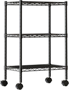 DUMOS 3-Tier Metal Wire Storage Shelves, Adjustable Standing Storage Rack Shelf by DumosLifestyle