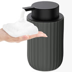 Ceramic Foaming Soap Dispenser, 12 oz Bathroom Foam Hand Soap Dispenser by Dlirho