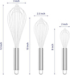 OYV White Silicone Whisk, Professional Whisks - Image 6