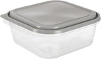 GoodCook EveryWare Extra Large Square Food Storage Container, 2 Pack, BPA Free - Image 4