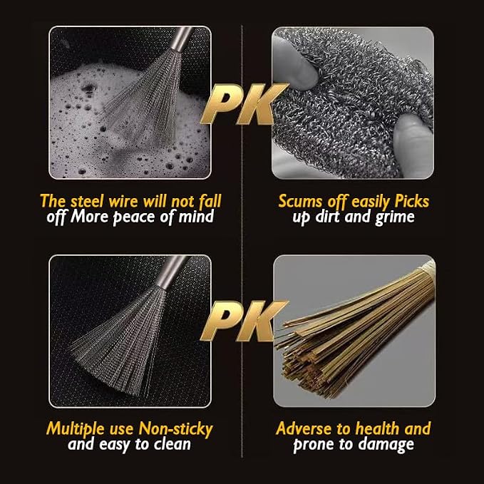 Stainless Steel Dish Brush - Image 4