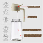 SWEET VIEW 2PCS Oil Sprayer for Cooking, 16oz/470ml Glass Oil Dispenser/Pour - Image 5