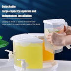 Beverage Dispenser for Fridge, 5.5 L/1.5 Gallon Rotating Plastic Drink Dispenser - Image 5