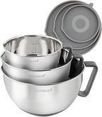 Rorence Mixing Bowls Set: Stainless Steel Non-Slip Bowls by Rorence