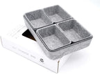 Welaxy Office drawer organizers trays felt storage bin organize dividers Box by Welaxy