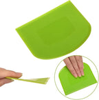 Suanyok Dough Scraper Bowl Scraper Bread Cream Cake Pizza Cutter Bench Scraper- - Image 9
