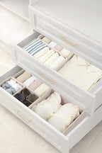 Fordonral 12 Pack Drawer Organizer Clothes, Foldable Fabric Dresser Organizer - Image 6