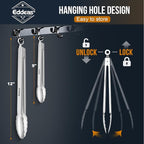 Eddeas All Metal Tongs For Cooking - Image 7