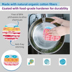 Amarelle Scrub, Eco-Friendly Reusable Dish Scrubbers - Image 5