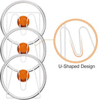 Durmmur 2 Pack Pot Lid Organizer Rack, 6-Tier Pot Lids Holder - Image 2