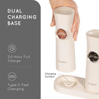 Flendy Gravity Electric Salt and Pepper Grinder Set Rechargeable, Automatic - Image 4
