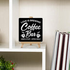 Coffee Signs, Coffee Bar Wood Sign - Image 5