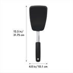 OXO Good Grips Large Silicone Flexible Turner & 65191 Good Grips Nylon Flexible - Image 3