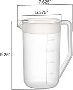 Amazing Abby - Kitchen Party - 2-Quart Plastic Pitcher, Unbreakable Water - Image 6