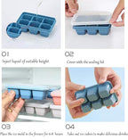 Ice Cube Trays for Freezer 3 Pack - Image 3