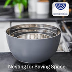 WHYSKO® Stainless Steel Mixing Bowls - Image 4