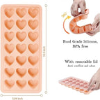 Heart-Shaped Ice Cube Trays - Image 3