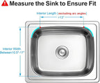 Expandable in Sink Dish Drying Rack, Adjustable Capacity Stainless Steel Over - Image 3