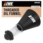 EWK Threaded Engine Oil Funnel for Subaru, Hands-Free Oil Change Funnel by EWKTool