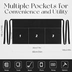 NLUS 3 Pack Server Aprons with 3 Pockets, Water Oil Stain Resistant Waitress - Image 4