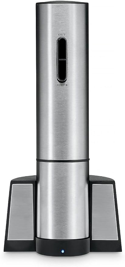 Cuisinart CWO-25 Electric Wine Opener, Stainless Steel 3.50" x 4.75" x 10.00" by Cuisinart