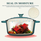 Overmont Enameled Cast Iron Dutch Oven - Image 3