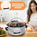 2 Pack Slow Cooker Lid Holder, Stainless Steel Lid Rack - Image 3