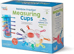 hand2mind Rainbow Fraction Measuring Cups, Kids Montessori Kitchen Tools - Image 8