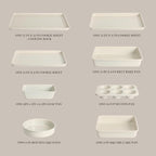 Martha Stewart Gallen 10 Piece Baking Pans Ceramic PFA Free Non Toxic Non Stick - Image 3